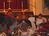 Tyler accepting his diploma