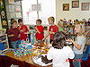 Some of the kids eating more sweets