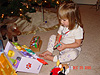 Another picture of Jordan playing with her new toy