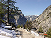 Heading down the John Muir Trail