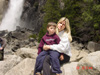 Tanya and Tyler by Lower Yosemite Falls