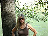 Tanya by the Merced River