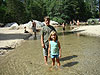 Tyler and Jordan in Mirror Lake