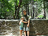 Jordan and Tyler on the Bridal Veil trail