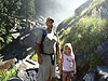 Ken and Jordan on the Mist Trail