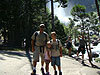 Ken, Jordan, and Tyler in front of Nevada Falls