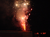 Some fireworks on the street