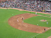 The players on the field