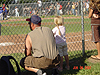 Jordan and Ken watching the ceremonies