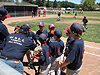 Tyler's team before the game