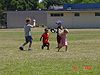 Jordan playing with some kids