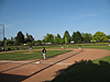 The Giants on the field