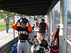 The Giants in the dugout