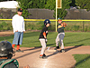 Tyler getting ready to run home