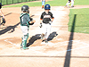 Tyler scoring a run