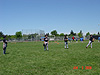 The team practicing
