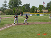 Tyler stealing third base
