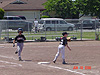 Tyler running to base