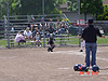 Tyler playing catcher