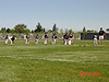 Tyler's team warming up