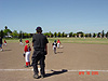 Tyler running to 2nd base