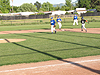Tyler running to second