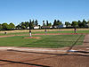 Tyler's team warming up