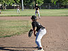 Tyler playing first base