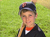Tyler's baseball card