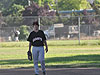 Tyler playing first base
