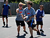 Tyler playing between coaching the games