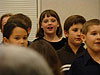 The kids singing