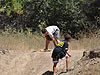 Tyler and Kevin setting up targets