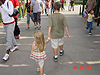 Another picture of the kids walking together