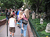 Tyler, Jordan, and Tanya in line