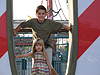 Tyler and Jordan on the sign