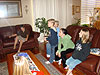 The kids playing Xbox
