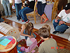 Jordan opening gifts