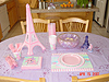The table and decorations