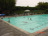 A view of the pool