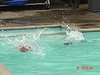 Tyler and Shawn swimming underwater