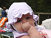 Jordan sucking her thumb