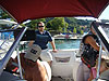Us heading out of the marina