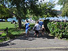 Walking down to the marina