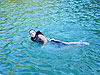 Tyler swimming