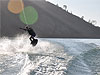 Tyler wakeboarding