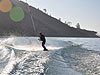 Tyler wakeboarding
