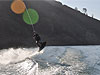 Tyler wakeboarding