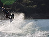 Tyler wakeboarding