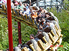 Ken and Tyler on a rollercoaster